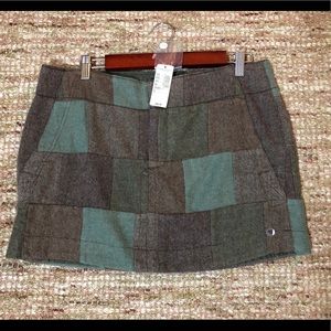 Patchwork Mini Skirt